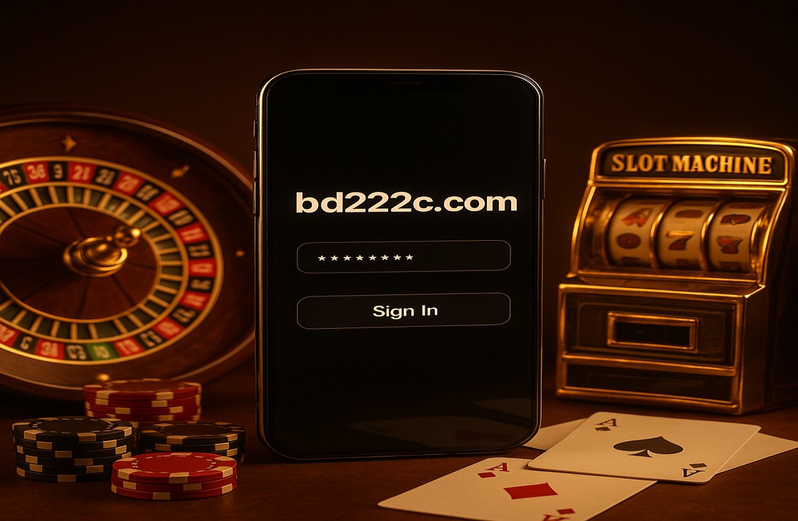 BD222 অ্যাকাউন্ট লগইন স্ক্রিন